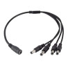 CABLE DIVISOR 1X4 DC PARA CÁMARAS