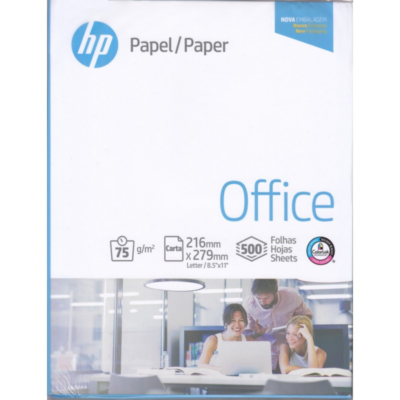 PAPEL HP TAMAÑO CARTA