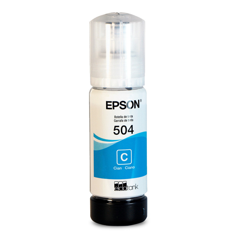 TINTA EPSON T504 CYAN