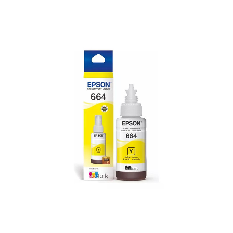 TINTA EPSON T664 AMARILLA 70ML
