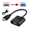 ADAPTADOR SPIDERTEC HDMI A VGA INCLUYE CABLE 3.5MM