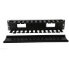 ORGANIZADOR DE CABLES HORIZONTAL 2U