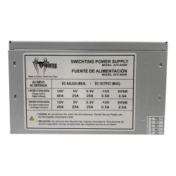FUENTE DE PODER SPIDERTEC 600W 20+4