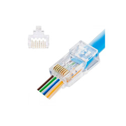 CONECTOR RJ45 CAT6e EZ...