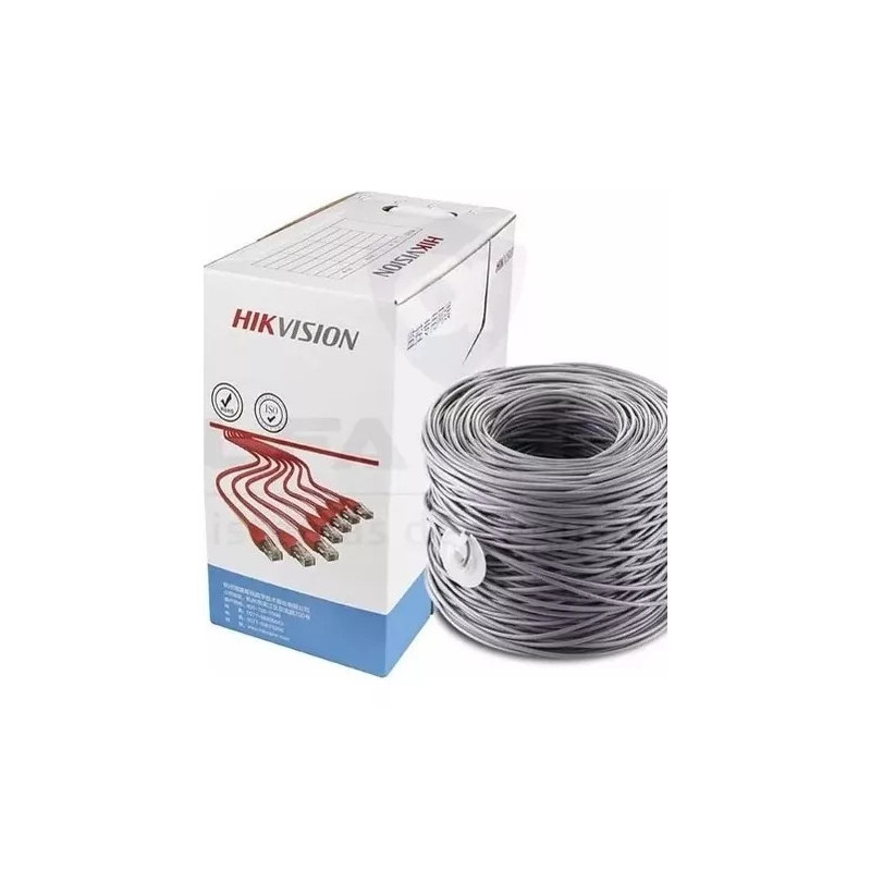CABLE UTP CAT5e 100% COBRE HIKVISION POR METROS