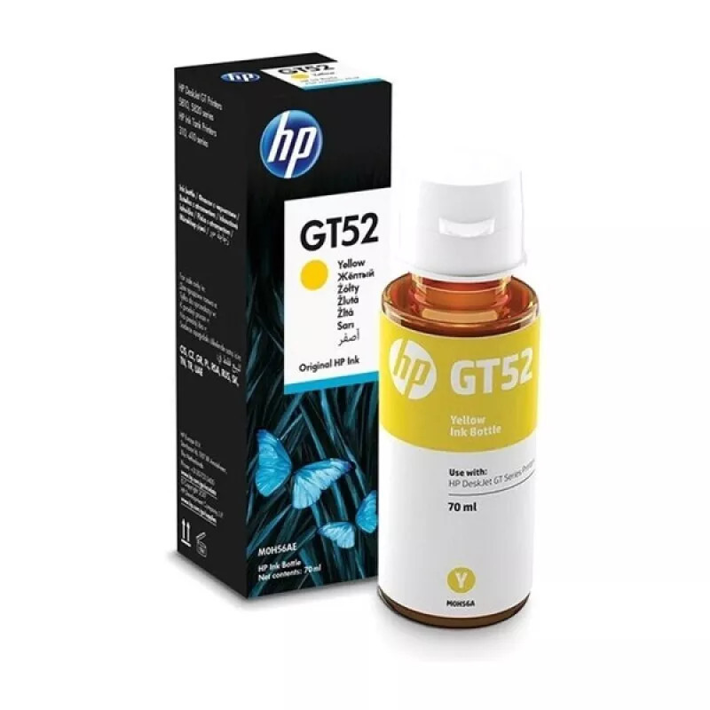 TINTA HP GT52 AMARILLO ORIGINAL 70ML