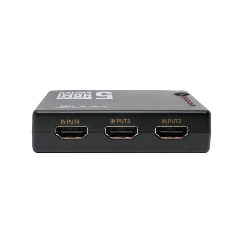 SPLITTER SWITCH HDMI 5 PUERTOS 4K UNNO TEKNO