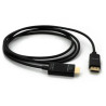 CABLE DISPLAY PORT ALL ALOY 4K SPIDERTEC
