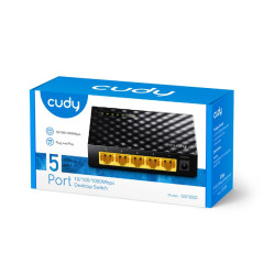 SWITCH CUDY 5 PUERTOS 10/100/1000