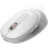 MOUSE INALÁMBRICO MARVO WM111 DUAL 2.4G + BLUETOOTH 5.1 10M DPI 800 1200 1600 6 BOTONES BATERIA 500MAH/ SILVER