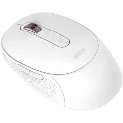 MOUSE INALÁMBRICO MARVO WM111 DUAL 2.4G + BLUETOOTH 5.1 10M DPI 800 1200 1600 6 BOTONES BATERIA 500MAH/ SILVER