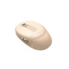 MOUSE INALÁMBRICO MARVO WM111 DUAL 2.4G + BLUETOOTH 5.1 10M DPI 800 1200 1600 6 BOTONES BATERIA 500MAH/ SILVER