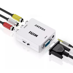 CONVERTIDOR VGA A RCA