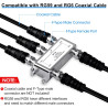 SPLITTER COAXIAL 1 A 4 5-2400MHZ