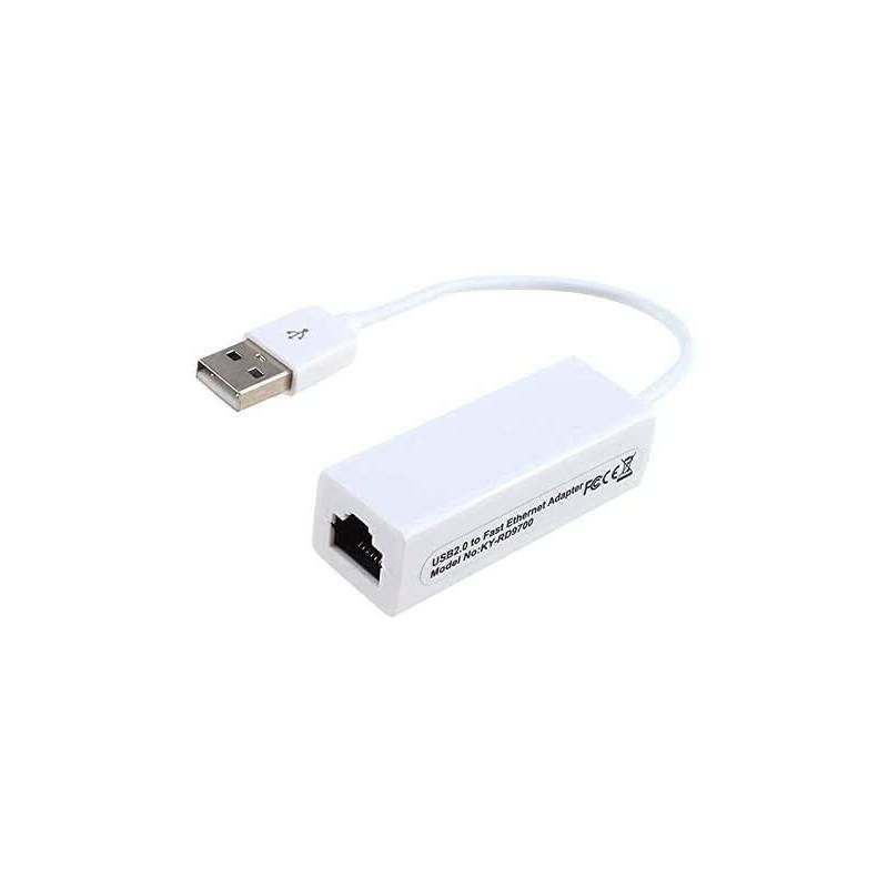ADAPTADOR USB 2.0 CON PUERTO LAN