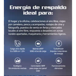 GENERADOR ELÉCTRICO FORZA 700W PORTATIL