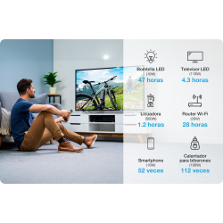 GENERADOR ELÉCTRICO FORZA 700W PORTATIL