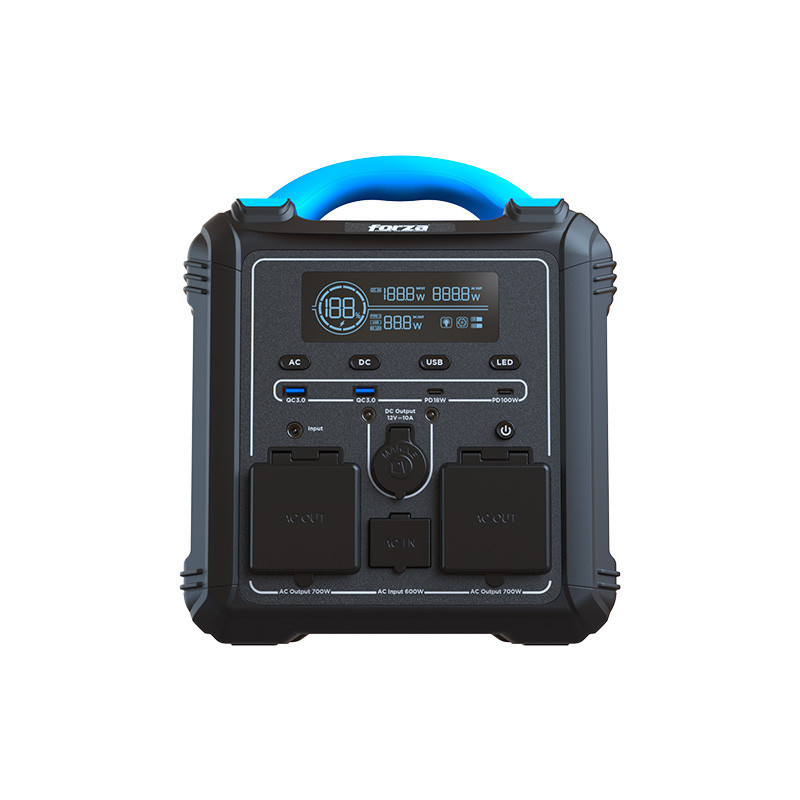 GENERADOR ELÉCTRICO FORZA 700W PORTATIL