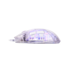 MOUSE MARVO RGB TRANSPARENTE 6 BOTONES