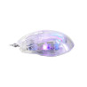MOUSE MARVO RGB TRANSPARENTE 6 BOTONES
