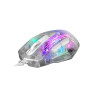 MOUSE MARVO RGB TRANSPARENTE 6 BOTONES