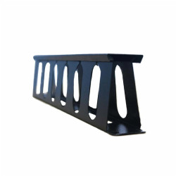ORGANIZADOR DE CABLES HORIZONTAL 1U METALNET