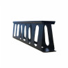 ORGANIZADOR DE CABLES HORIZONTAL 1U METALNET