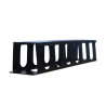 ORGANIZADOR DE CABLES HORIZONTAL 2U METALNET
