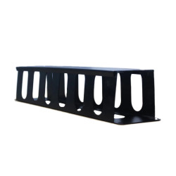 ORGANIZADOR DE CABLES HORIZONTAL 2U METALNET