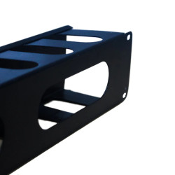ORGANIZADOR DE CABLES HORIZONTAL 2U METALNET