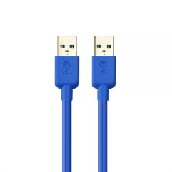 CABLE USB MACHO/MACHO 3.0 DE 50CM