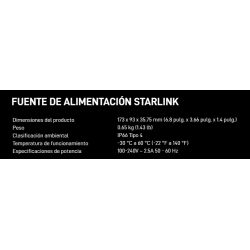 ANTENA STARLINK SATELITAL VERSION 4