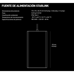 ANTENA STARLINK SATELITAL VERSION 4
