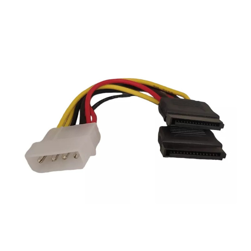 CABLE SATA POWER DE MOLEX IDE A 2 SATA