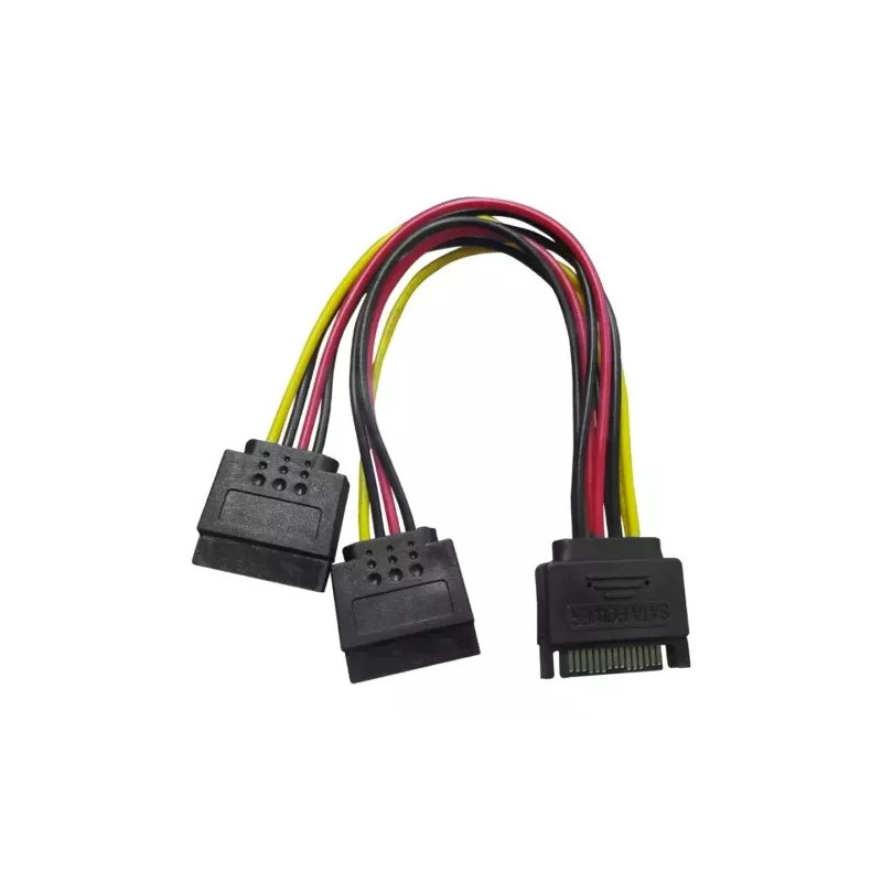 CABLE PODER 1 SATA A 2 SATA