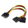 CABLE PODER 1 SATA A 2 SATA