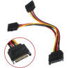 CABLE PODER 1 SATA A 2 SATA