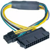 ADAPTADOR PARA FUENTE 24 PINES A 8 PINES