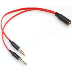 CONVERTIDOR 2 JACK 3.5MM...