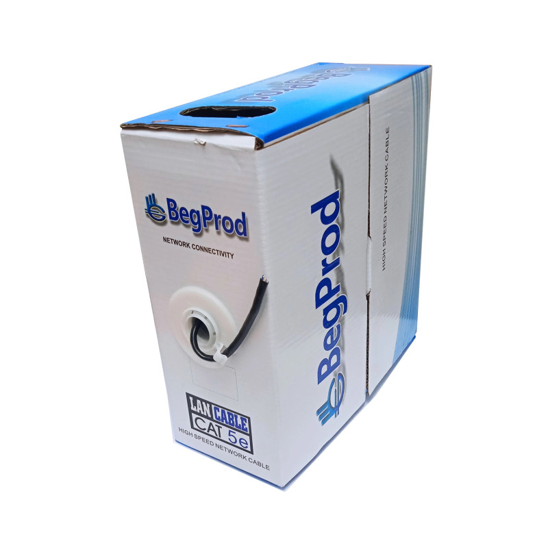 CABLE UTP CAT5e EXTERIOR 100 Mts.