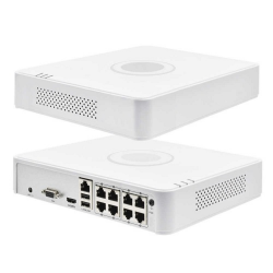 NVR HIKVISION 8 CANALES IP 4MP POE