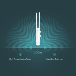 ACCESS POINT TP-LINK EXTERIOR 300 MBPS