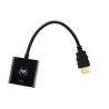ADAPTADOR SPIDERTEC HDMI A VGA INCLUYE CABLE 3.5MM
