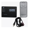 SPLITTER SWITCH HDMI 3 PUERTOS SPIDERTEC