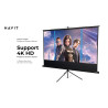 PANTALLA HAVIT CON TRIPODE PARA PROYECTOR