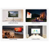 PANTALLA HAVIT CON TRIPODE PARA PROYECTOR