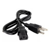 CABLE DE FUENTE DE PODER NEGRO