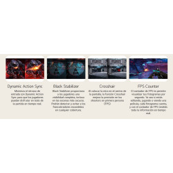 MONITOR GAMING LG ULTRAGEAR DE 24 PULGADAS FULL HD DE 180HZ