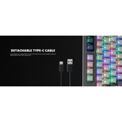 TECLADO MARVO KG980B MECÁNICO GAMING