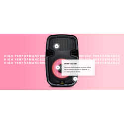 CORNETA MOONKI PORTABLE ARUBA 10" ACTIVE CON MICROFONO